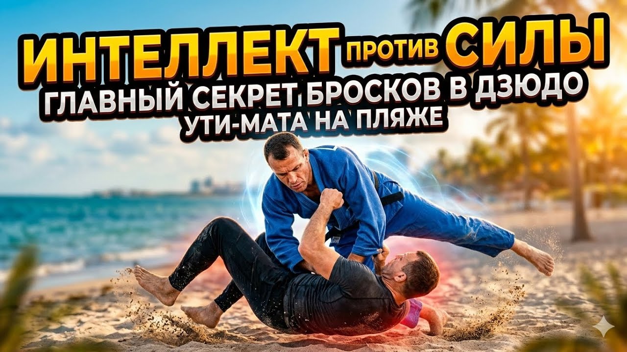 Интеллект против Силы: Главный секрет бросков в Дзюдо (Разбор Ути-Мата)