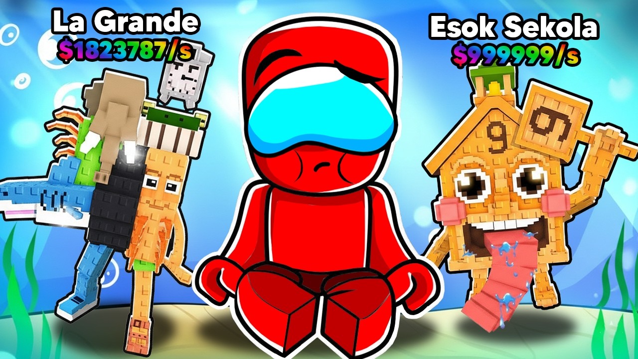 BUCEO para conseguir LOS MEJORES BRAINROTS y ser TOP MUNDIAL en BUCEA POR BRAINROTS!