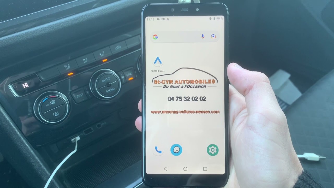 Comment mettre en route Android auto dans votre v&eacute;hicule?
