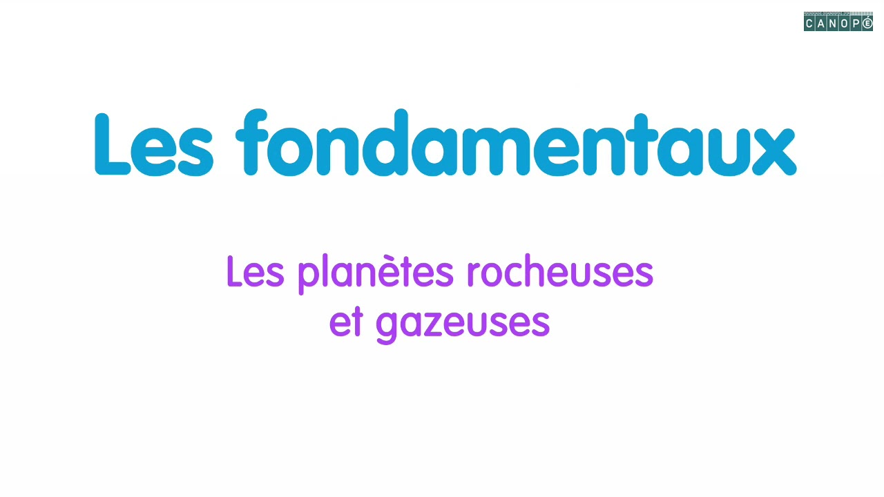 Le syst&egrave;me solaire : Les plan&egrave;te telluriques et les plan&egrave;tes gazeuses
