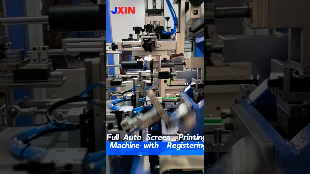 Full Automatic Screen Printing Machine for Adjusting Knob Adjustment Knob#autoscreenprintingmachine