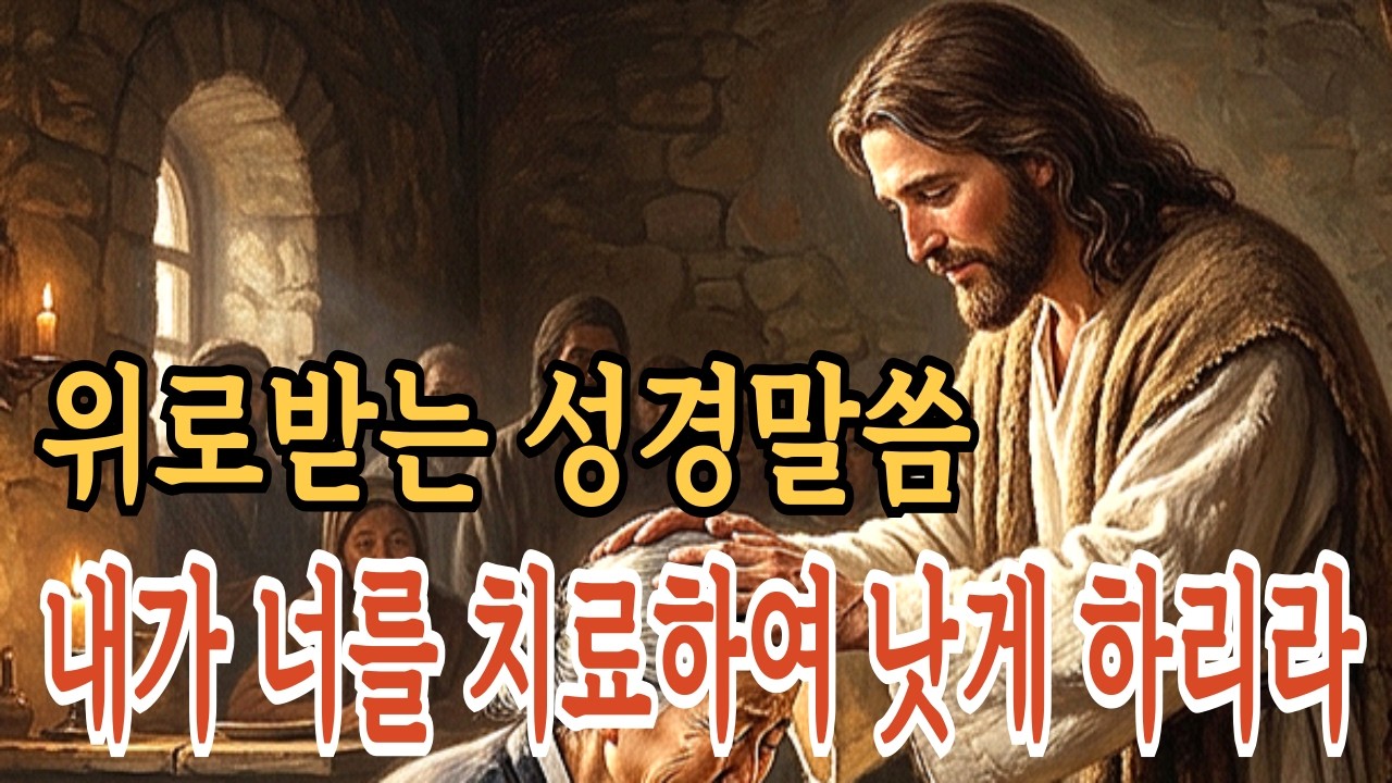 치유받는 성경말씀 내가 너를 치료하여 낫게 하리라ㅣ성경말씀ㅣ말씀묵상ㅣ기독교 명언ㅣ기독교
