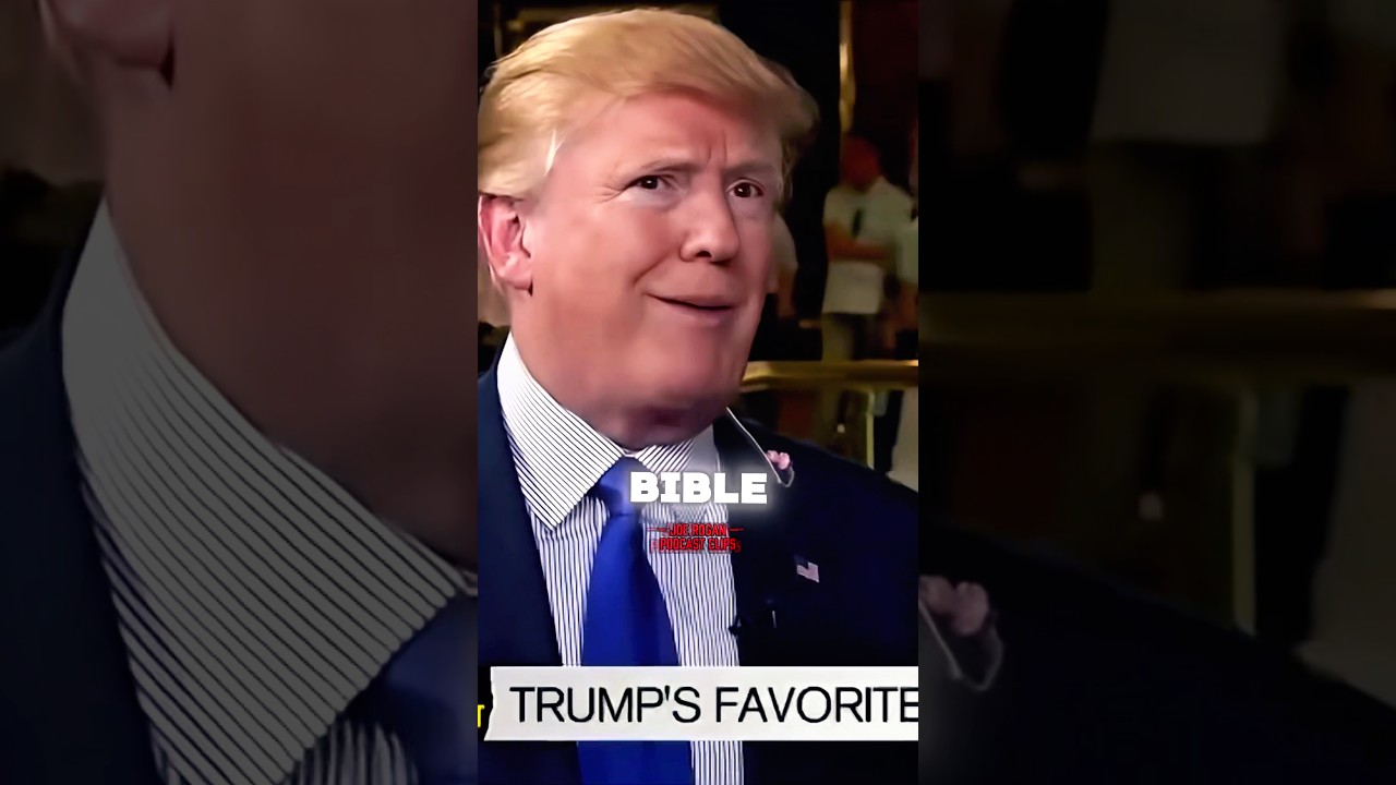 Donald Trump on his favorite Bible verse #donaldtrump #joerogan
