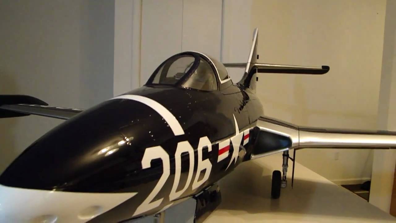 FBjets F-9F Turbine Jet Preview Before Build