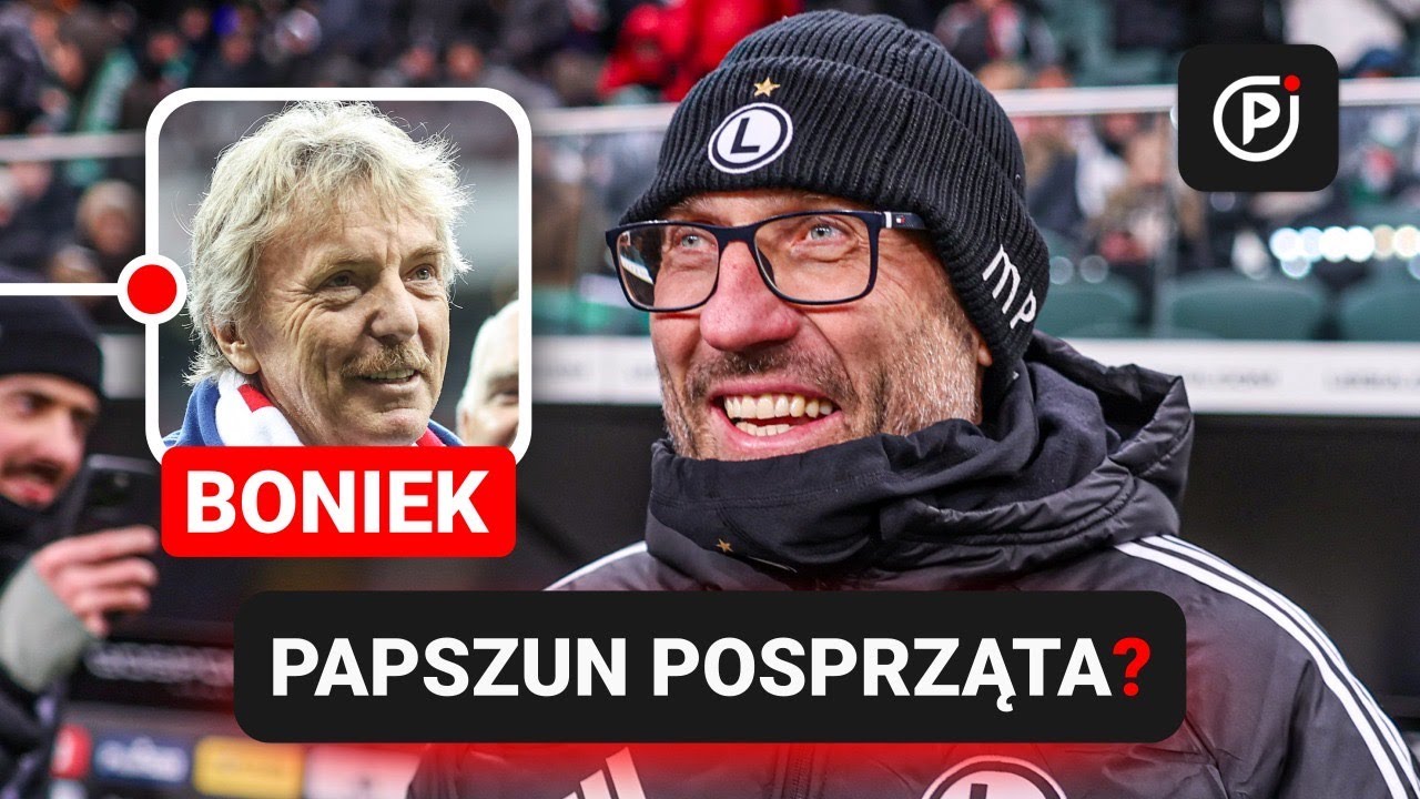 BONIEK: KIEDY PAPSZUN ZBAWI LEGIĘ? FREDERIKSEN Z LECHEM WYJDZIE NA PROSTĄ? JOVICEVIĆ Z WIDZEWEM TEŻ?