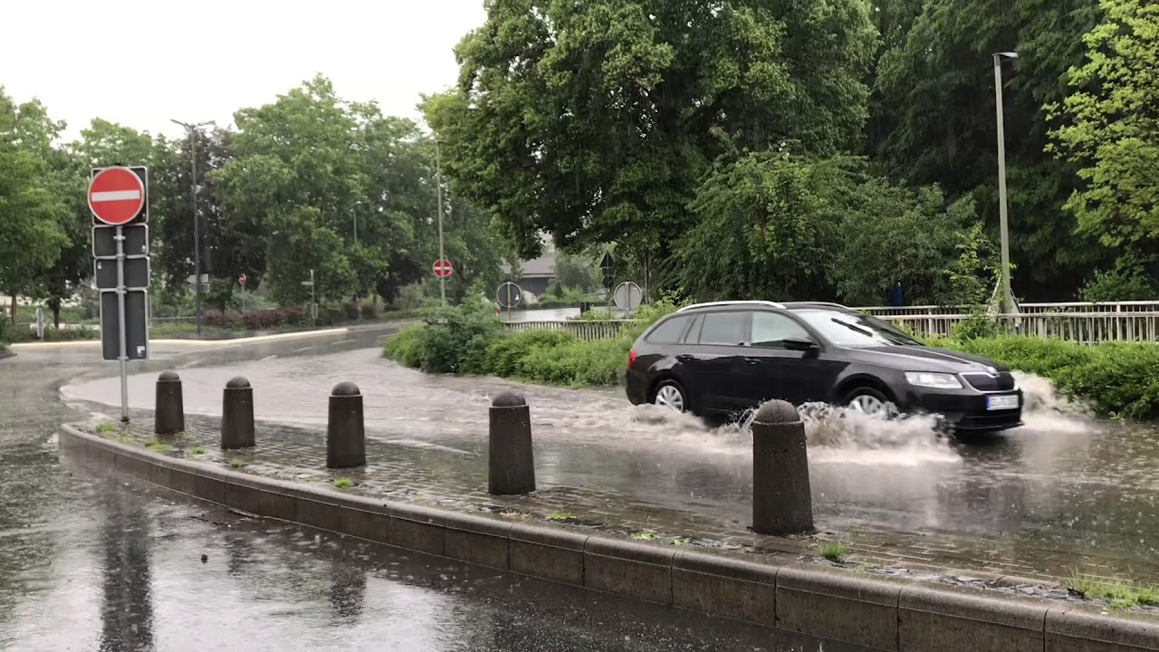 Unwetter in Betzdorf und Kirchen