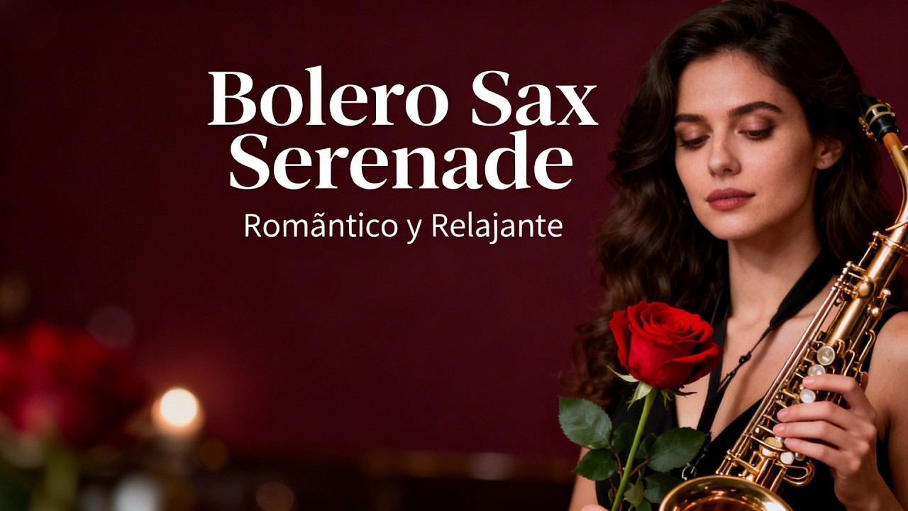Romantic Bolero Sax Serenade | Música Suave para la Cena