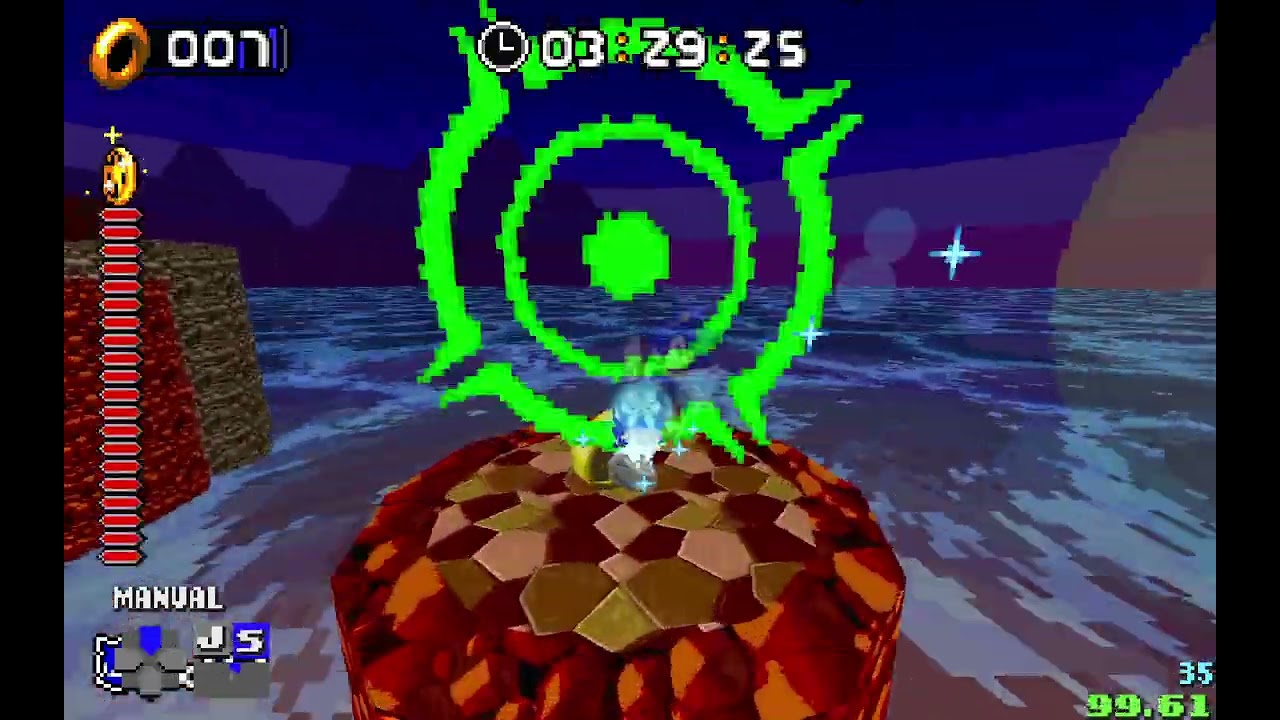 cool modern sonic run i got