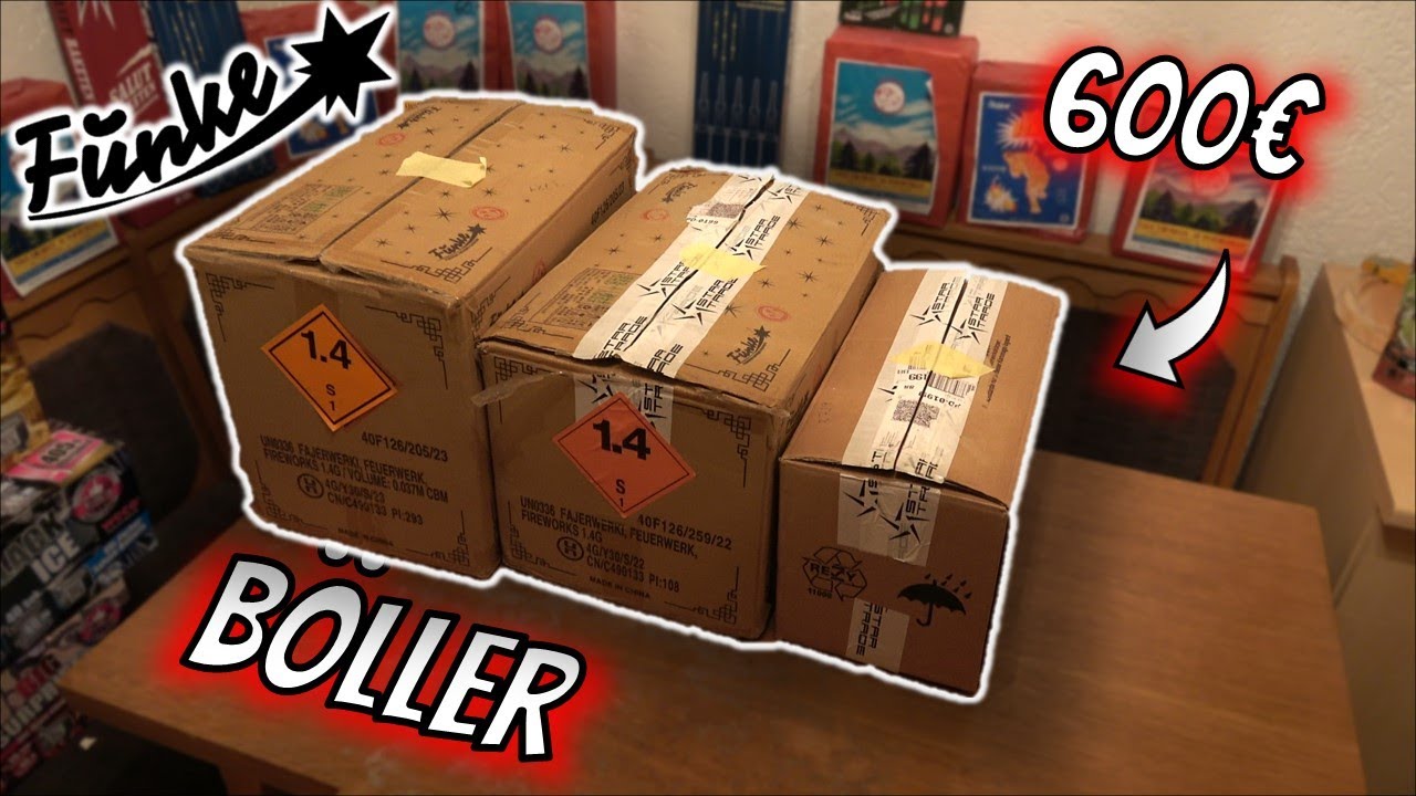 XXL Funke Böller Unboxing!🧨🤑