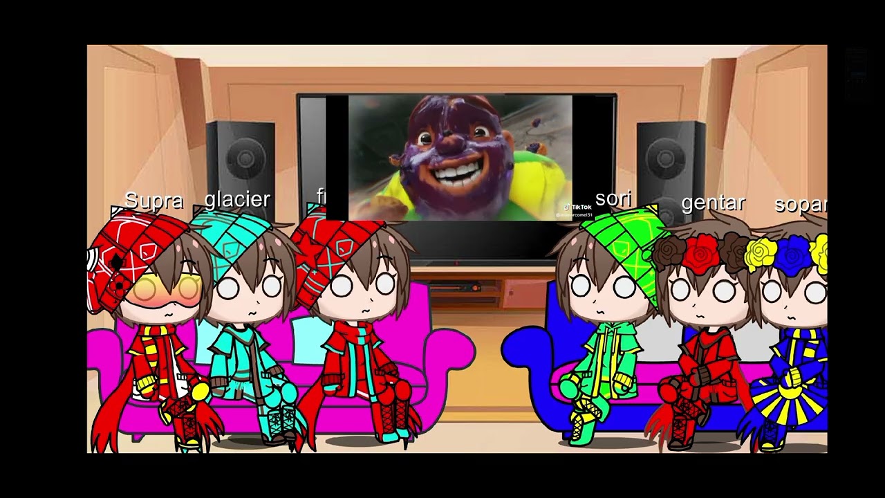 Boboiboy fusion react to Boboiboy baraju gacha club 