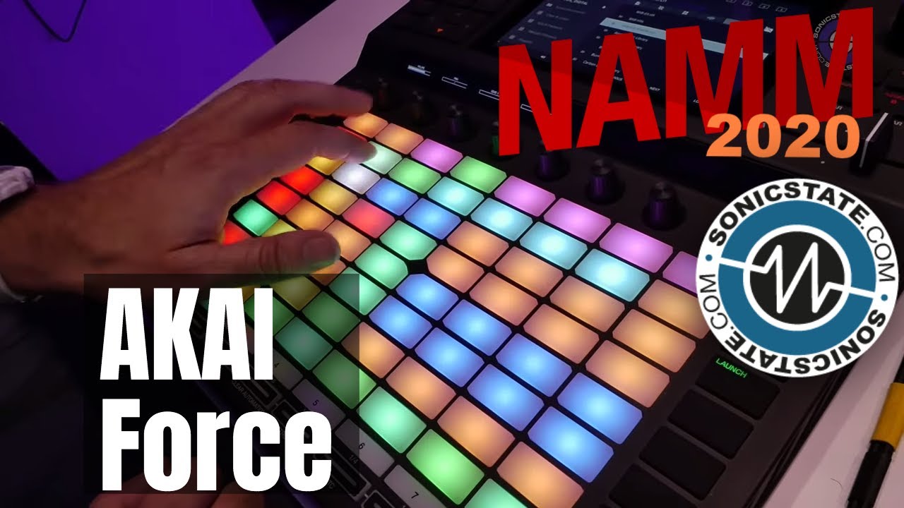 NAMM 2020: Akai Force Workflows