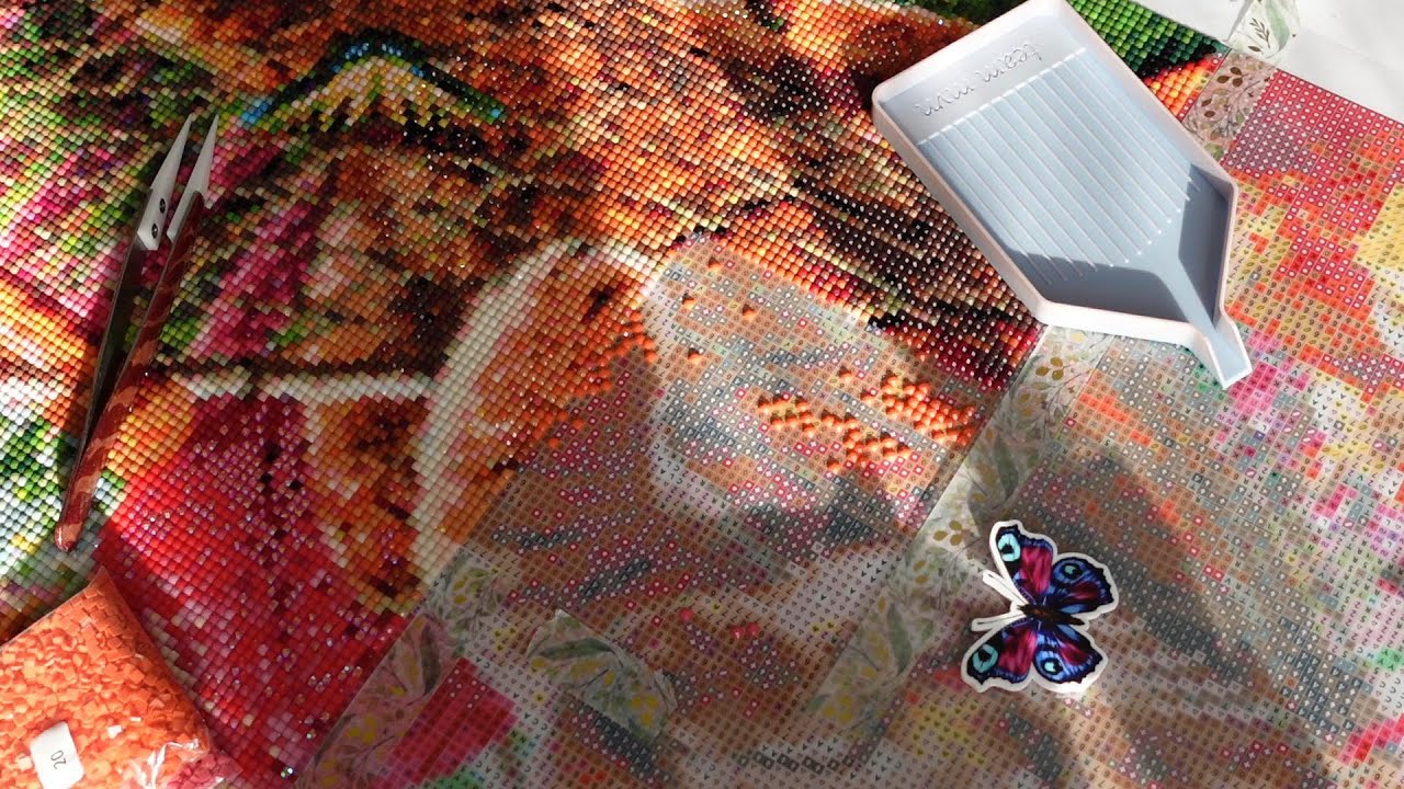 VLOG DIAMOND PAINTING !