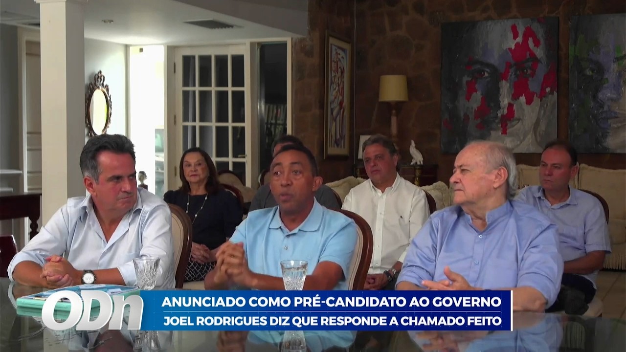 Anunciado com pré candidato ao governo: Joel Rodrigues diz que responde a chamado feito 16 03 2026