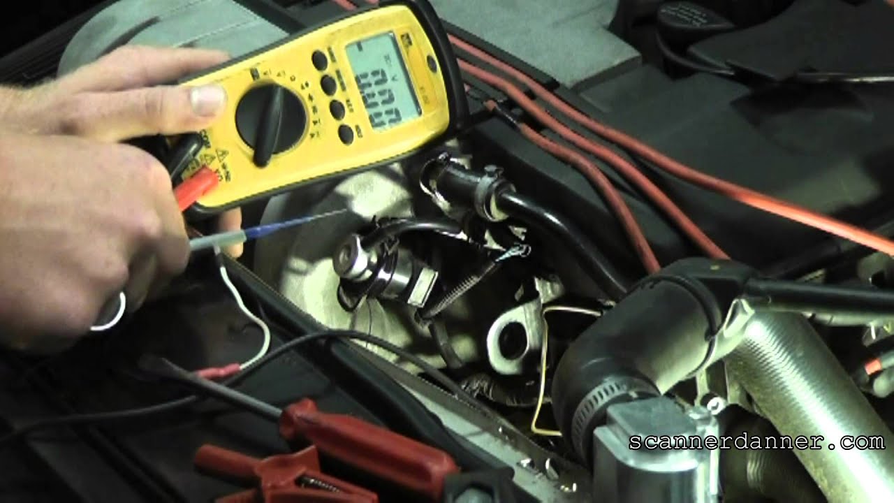 How to test an Engine Coolant or Intake Air Temperature Sensor (any car)