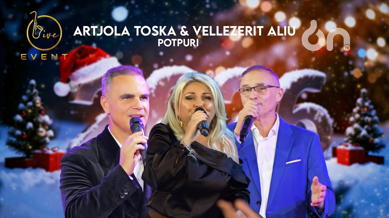 Artjola Toska & Vellezerit Aliu - Potpuri Vet me the te dua (Live) Event 2026