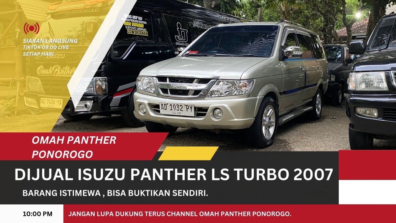 ISUZU PANTHER LS TURBO 2007 ‼️ BARANG CAKEP ‼️ OBAT GANTENG MU BOLO!!!