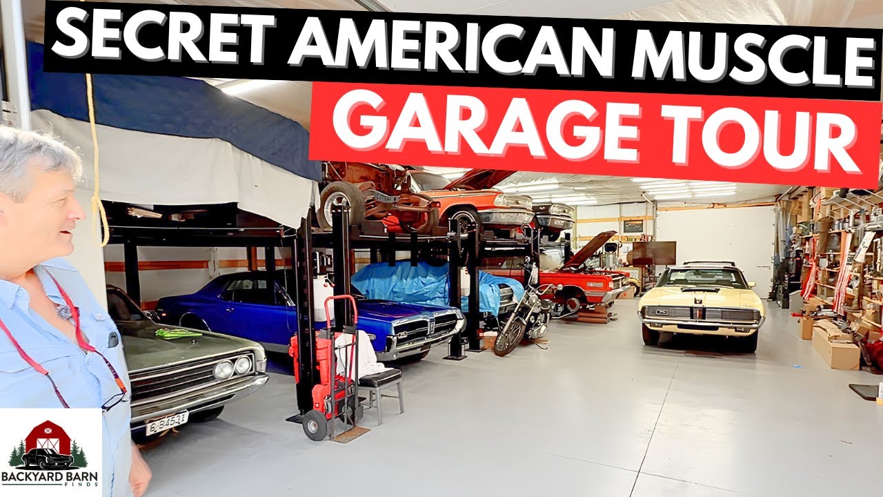 СОВЕРШЕННО СЕКРЕТНО: Коллекция американских маслкаров… ПОЛНЫЙ тур!