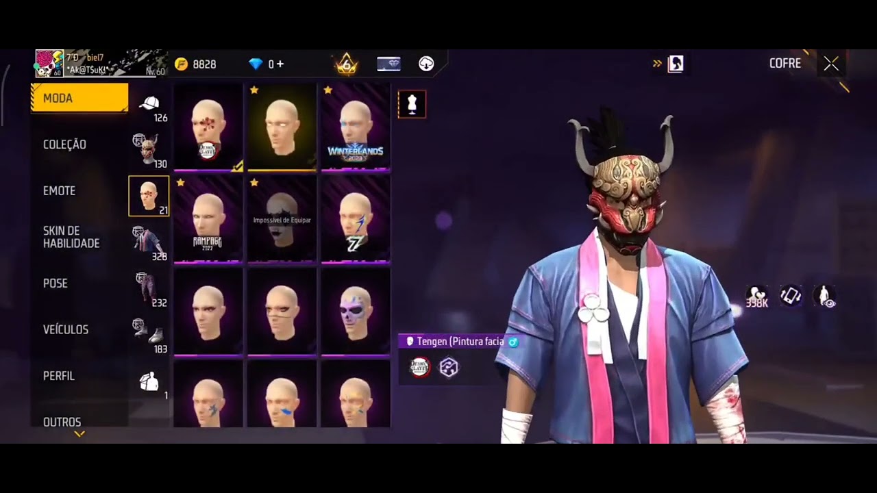 Comprei uma conta com os 4 primeiros passes do free fire 😍🤑