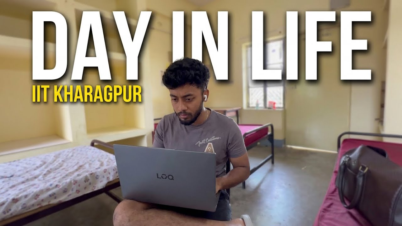 My all day routine at IITKGP | my project details