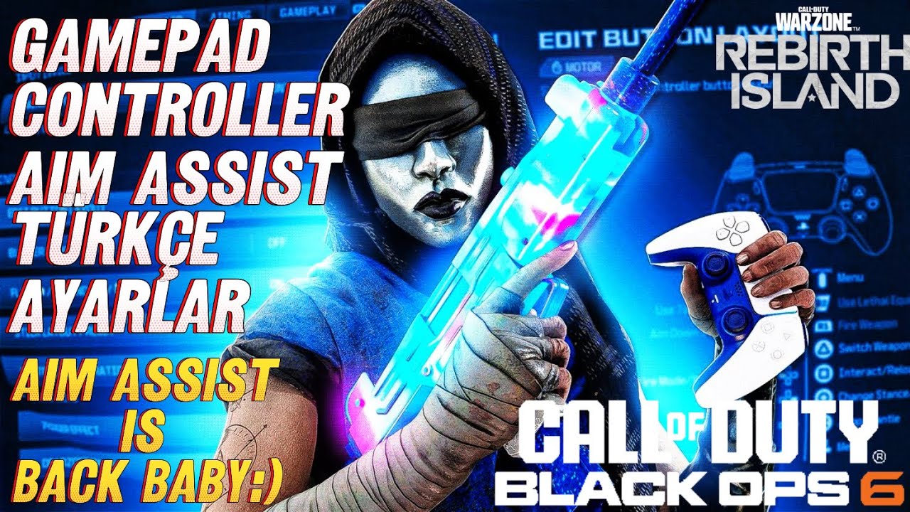 Sıfırdan Controller, Gamepad-Deadzone Nedir? Aim Assist Açmak Black Ops 6 Warzone PS XBOX PC Ayarlar