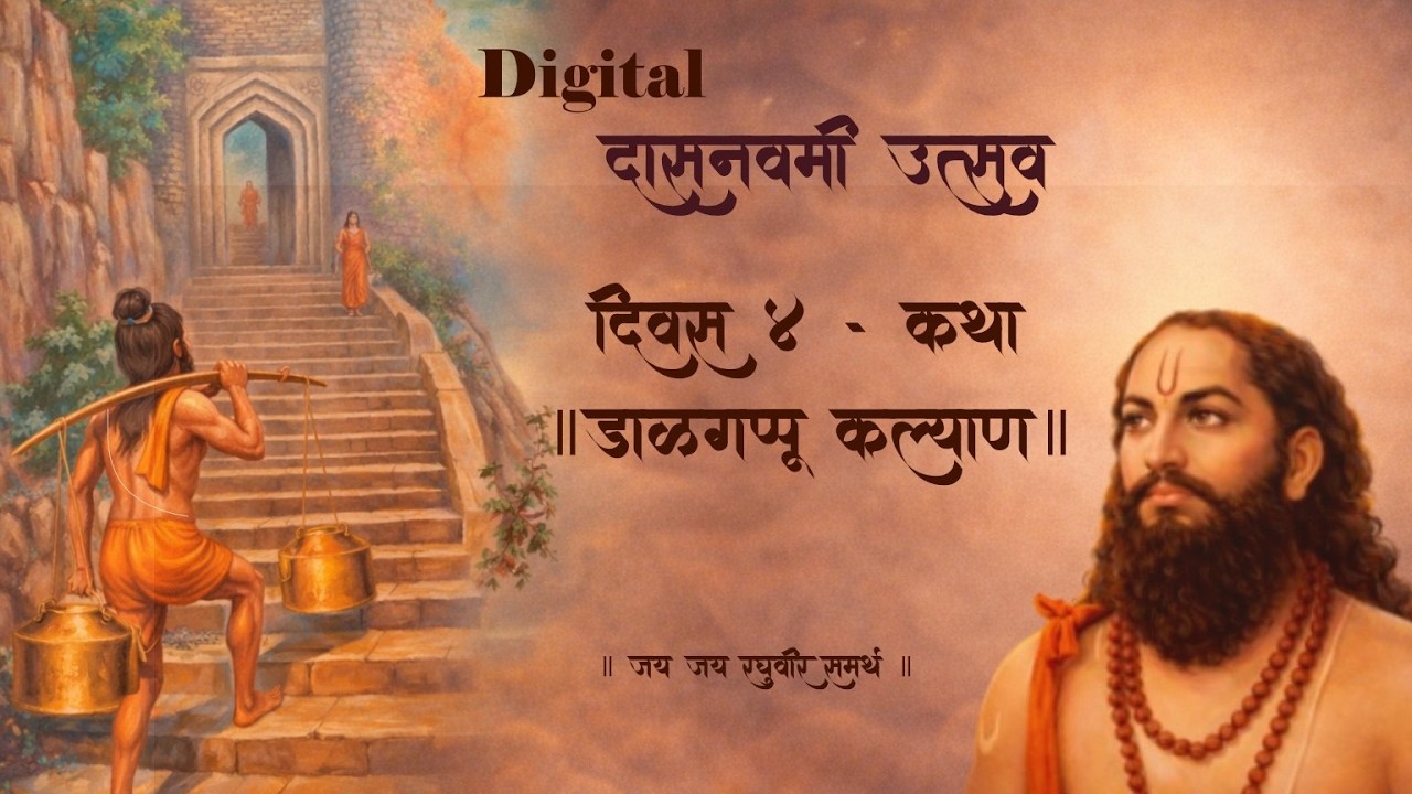 Digital दासनवमी उत्सव | दिवस - ४ , कथा - डाळगप्पू कल्याण | स. भ. सौ रसिकाताई ताम्हनकर