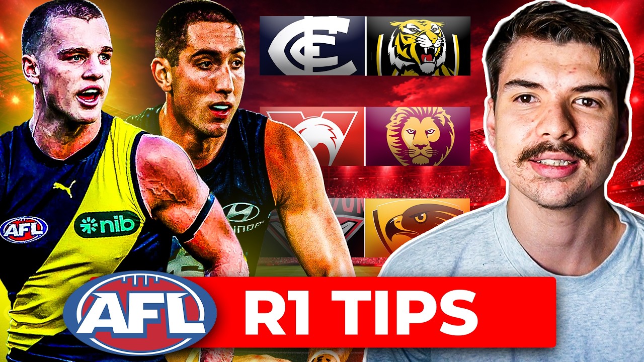 AFL Round 1 AFL Tips + Predictions 2026