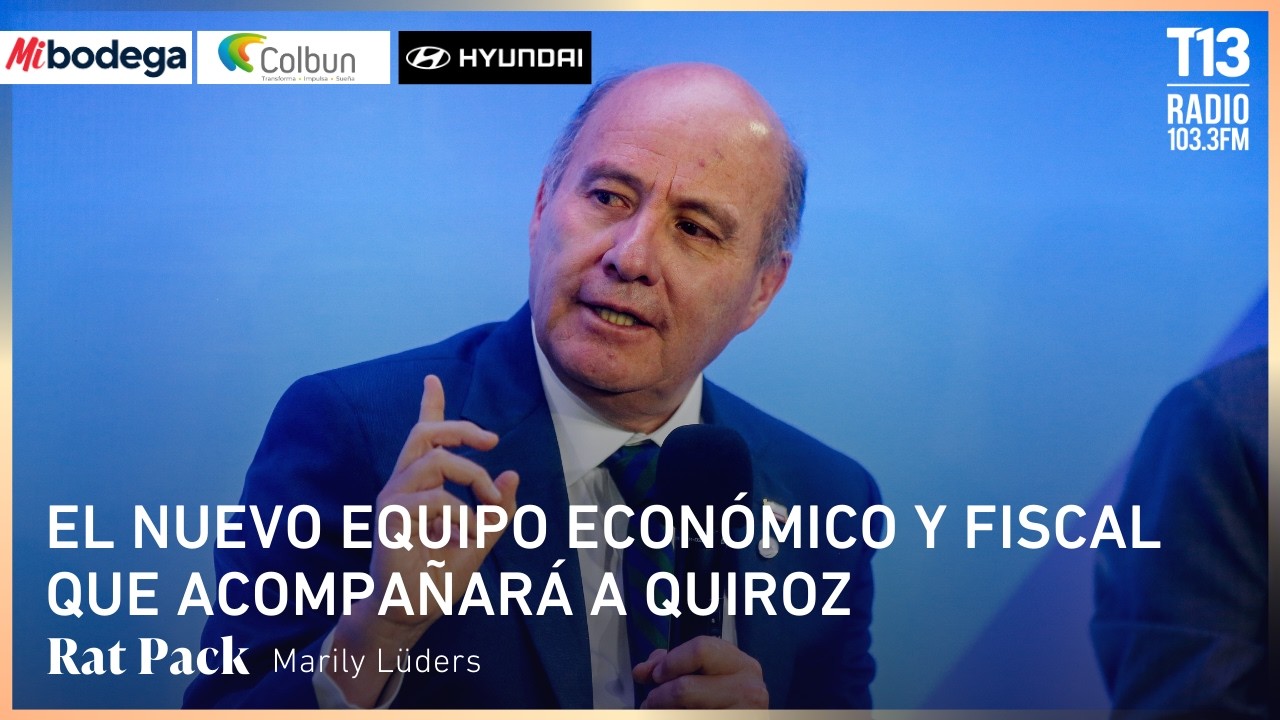 El nuevo equipo económico y fiscal que acompañará a Quiroz | Mesa Central