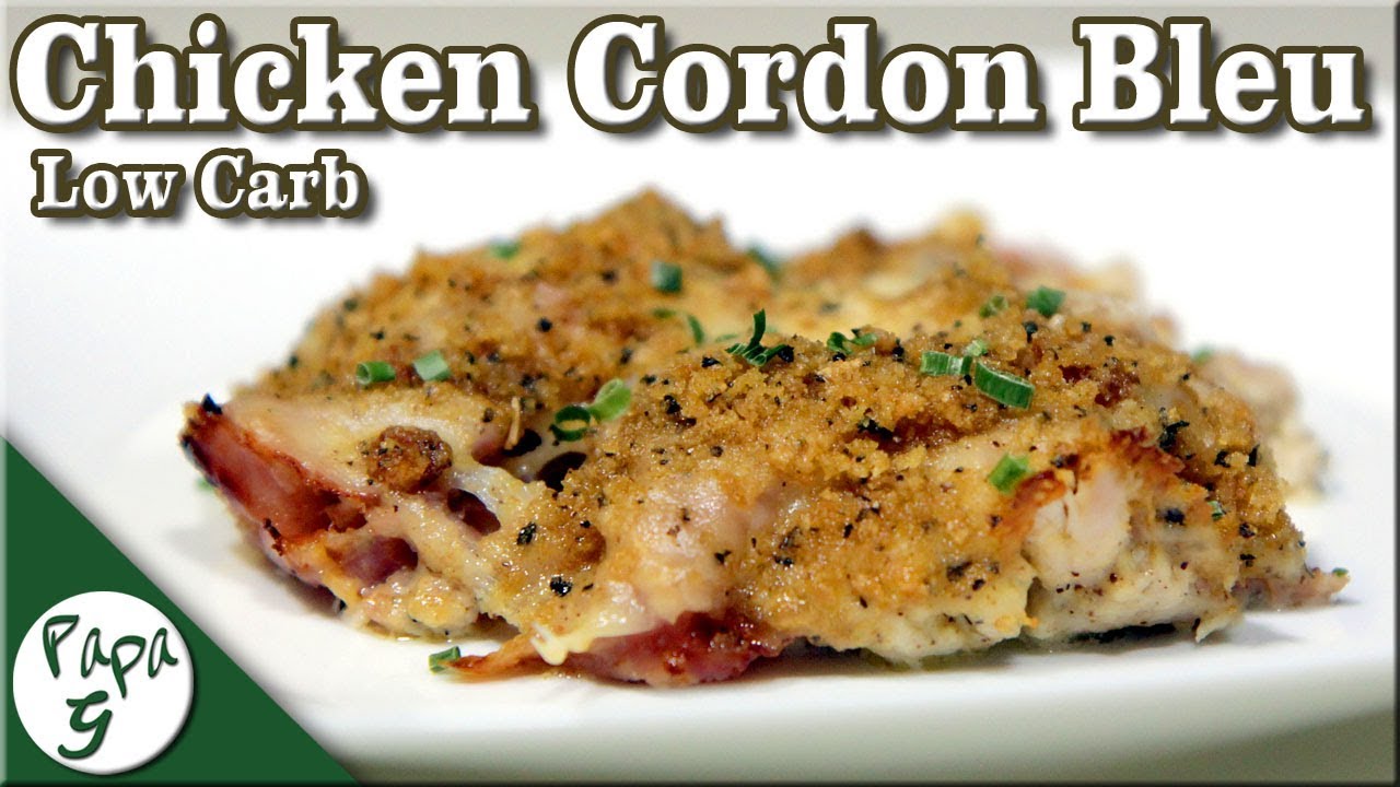 Low Carb Chicken Cordon Bleu Casserole  - Keto - Simple and Easy