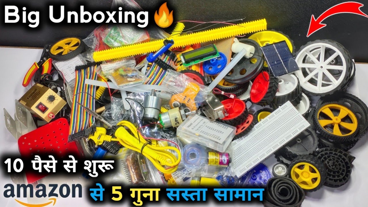 Electronic Components Buy Online मिल गए सबसे सस्ते में 😍|| Delhi Lajpat Rai Market 🔥 || Giveaway