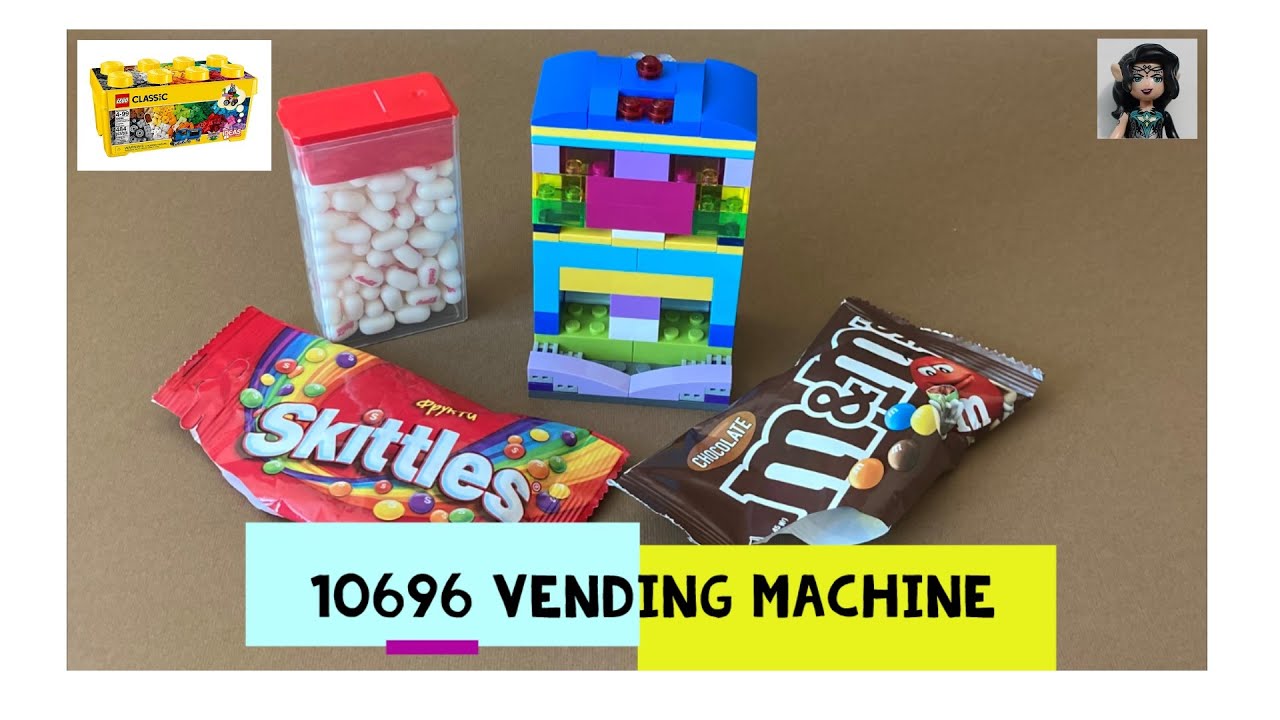 CANDY MACHINE 🍭🍬Lego classic 10696  ideas How to build easy - TicTac - Skittles - M&Ms