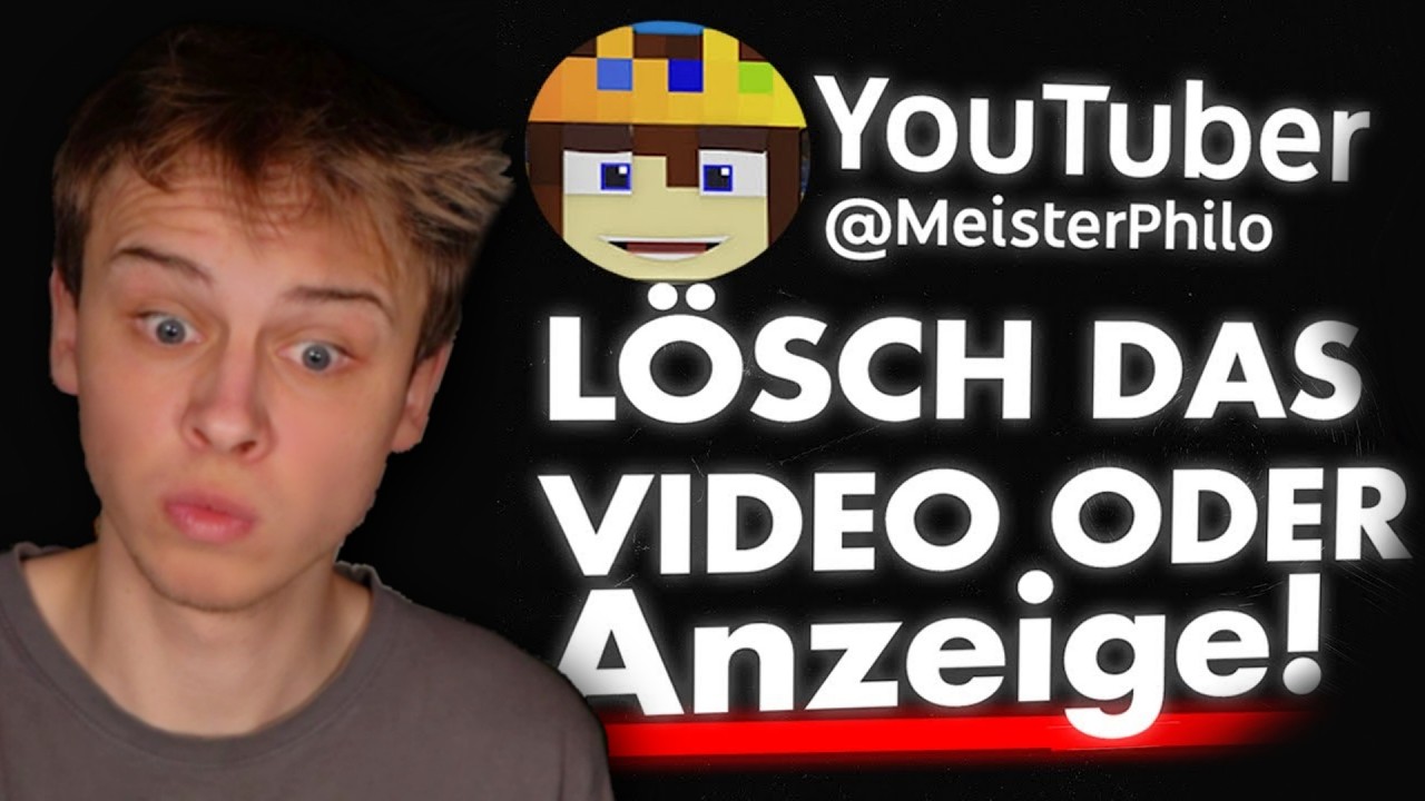 Dieser FAKE YouTuber droht unn&ouml;tig mit Anzeigen!