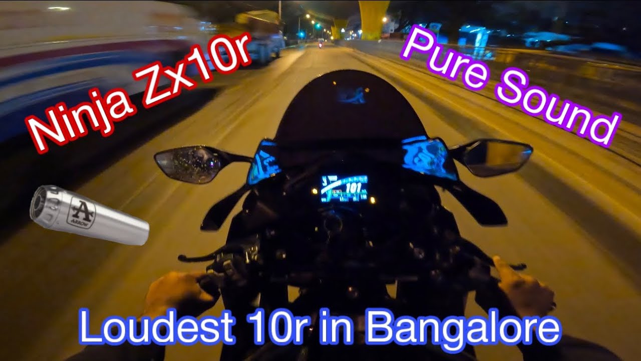 2022 Zx10r Arrow full system exhaust pure sound