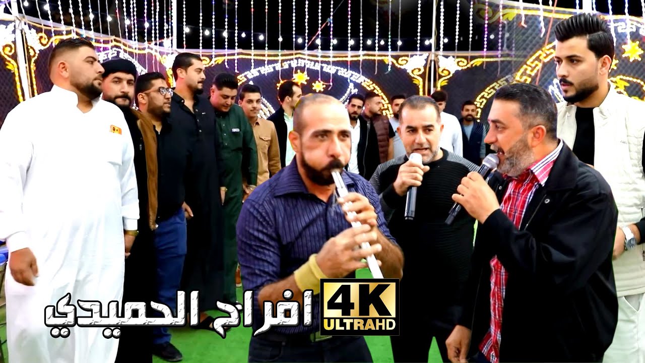 دبكة مجوز رمثاوية مع الاول - حسين وابراهيم الخزاعلة ( افراح الحميدي ) عرس ابراهيم الحميدي