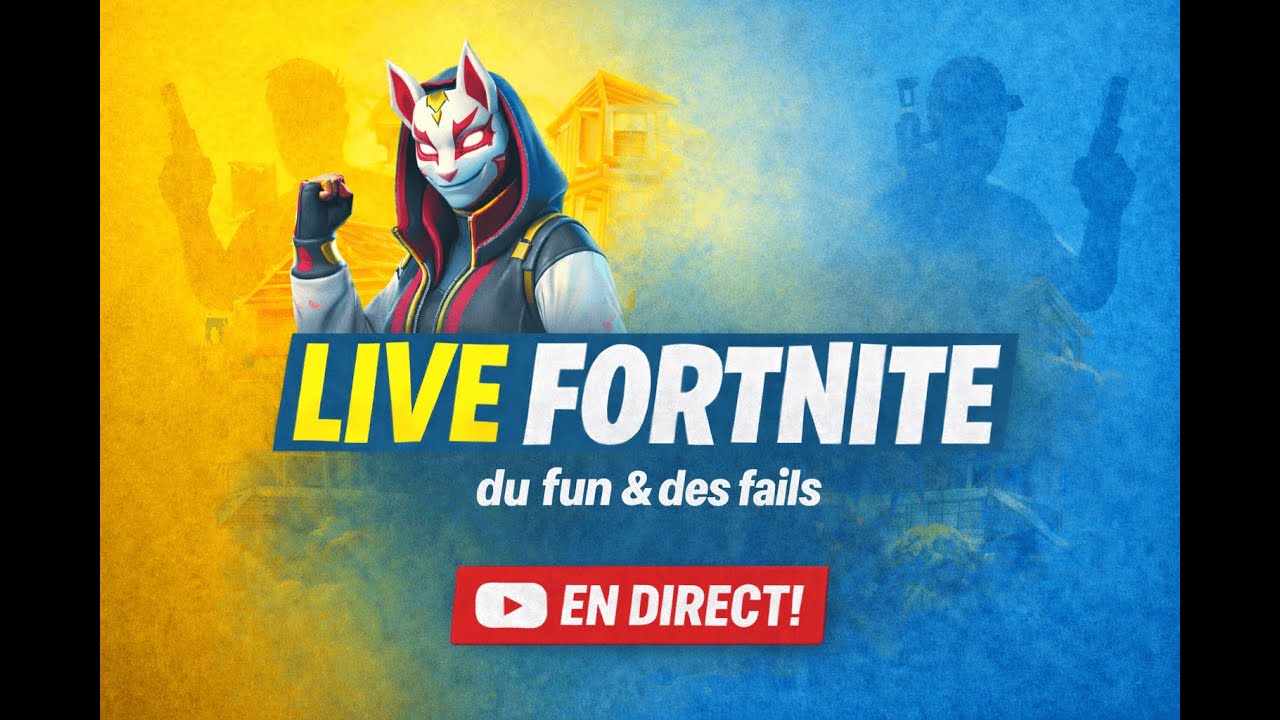 Live Fortnite avec LixyaZFR😀 du fun & des fails