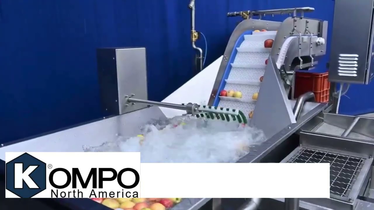 Industrial Wash System MO-3 — Professional Cleaning for Vegetables, Fruits & Berries (USA & Canada)