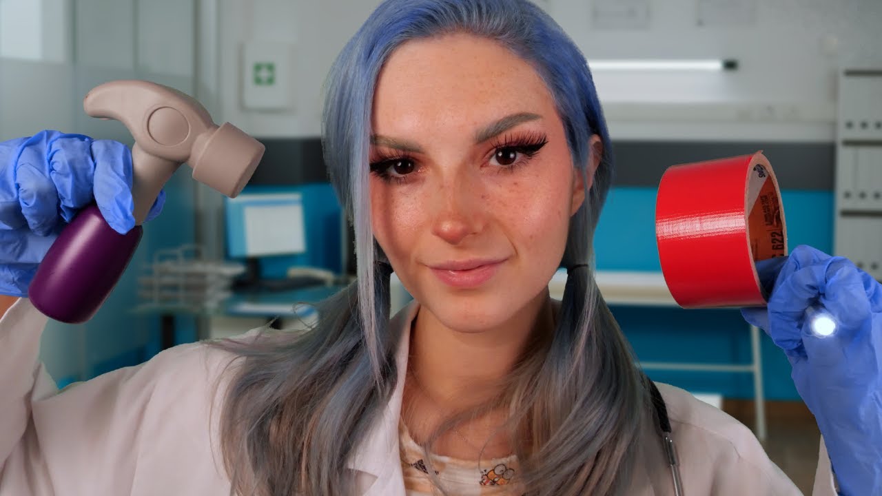 ASMR | Medical Exam Using The Wrong Props (Doctor Check-Up Roleplay)