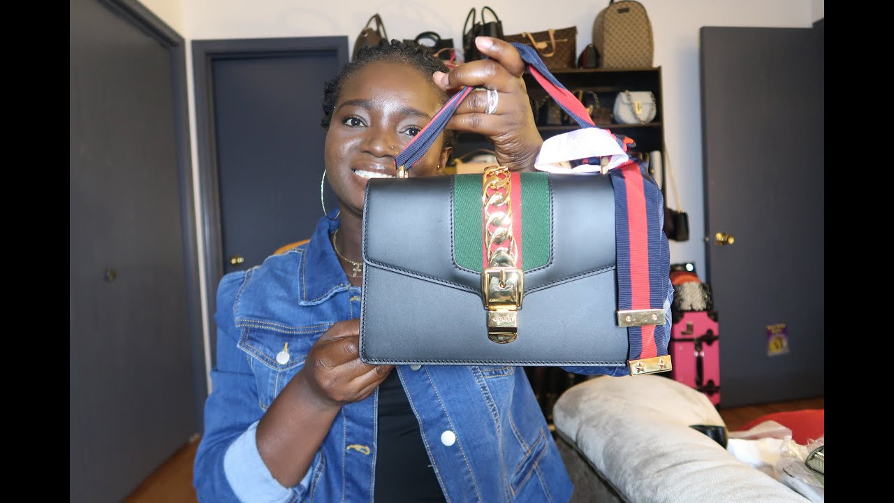 *UNBOXING* GUCCI SYLVIE SMALL LEATHER BAG, *WHAT FIT IN MY BAG. IS THIS BAG WORTH THE PRICE. CHINWE