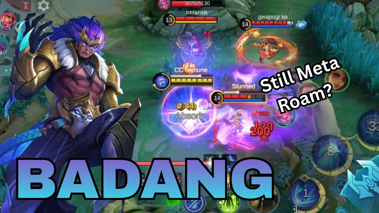 Badang Roamer is STILL META⁉️😱| Mobile Legends Ranked Matched (Win) 