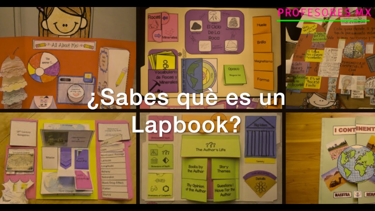 &iquest;C&oacute;mo hacer un Lapbook? Formatos b&aacute;sicos
