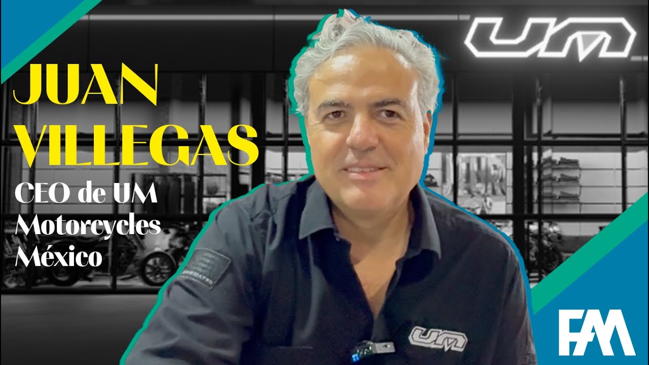 Juan Villegas, CEO de UM Motorcycles México en el SIMM 2025