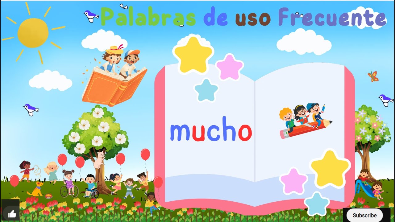 mucho | Palabras de uso Frecuente | Spanish Sight Words | Aprender a leer y Escribir | Ms. Morales