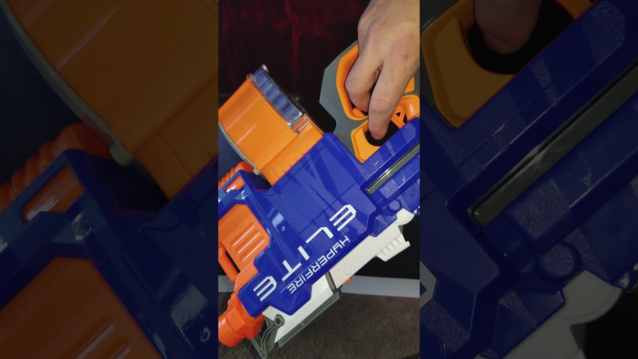 HYPERFIRE ELITE NERF MOD BATTERY AND REWIRE WITH NEW SWITCHES