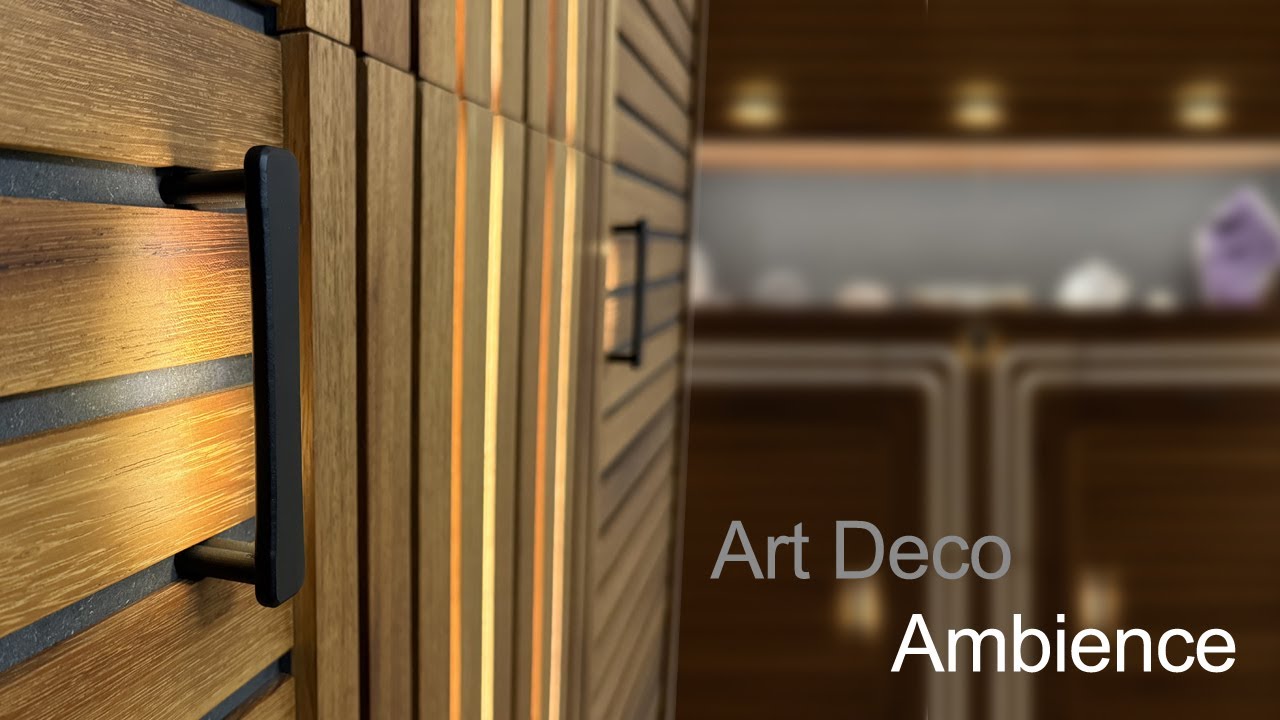 Building a Luxurious Art Deco Inspired Cabinet