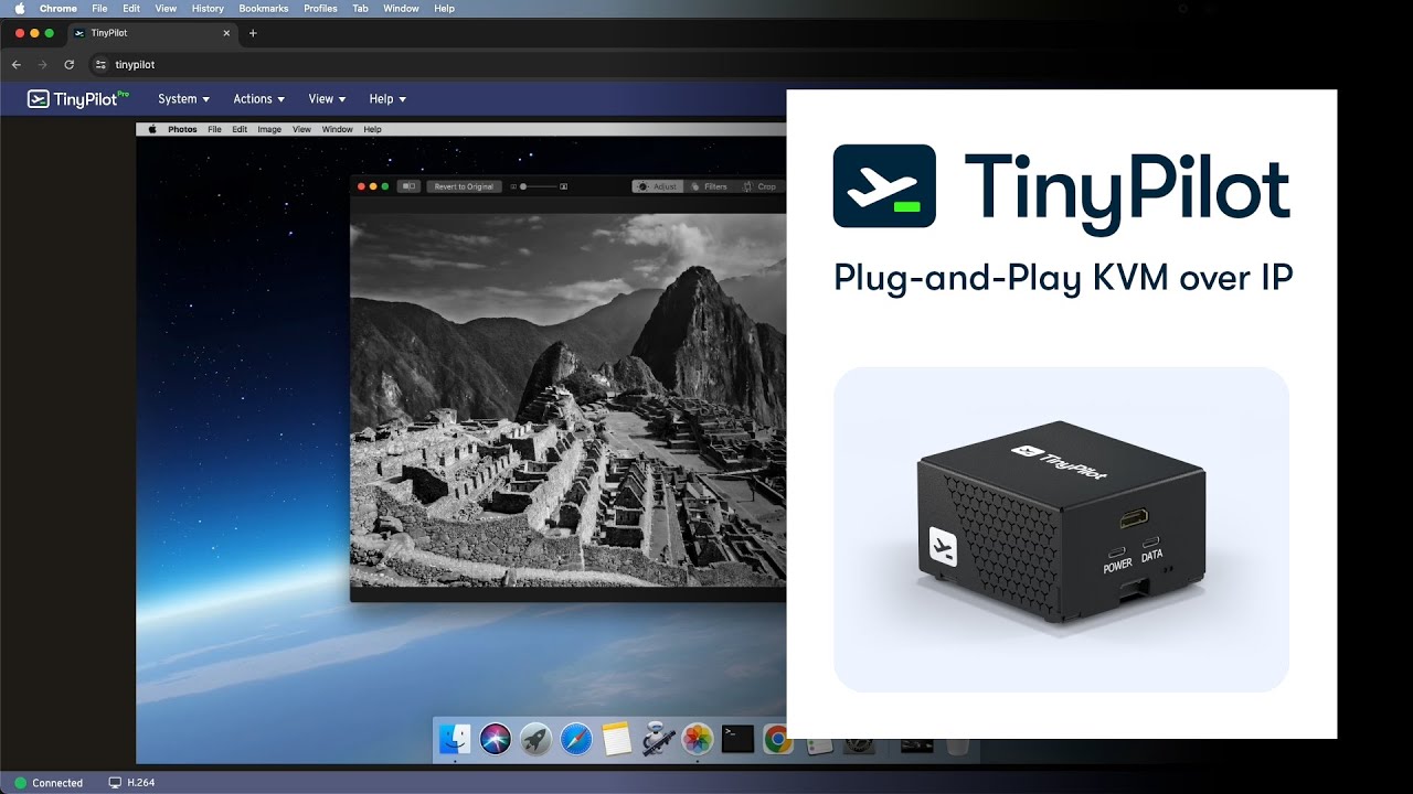 TinyPilot Voyager 2a | The plug-and-play KVM over IP