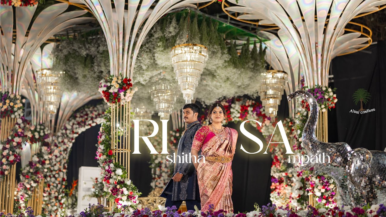 RISA | Majestic Sangeet & Pre‑Reception | Luxe 4K Cinematic Wedding Teaser | Ajwal Creations | 2025