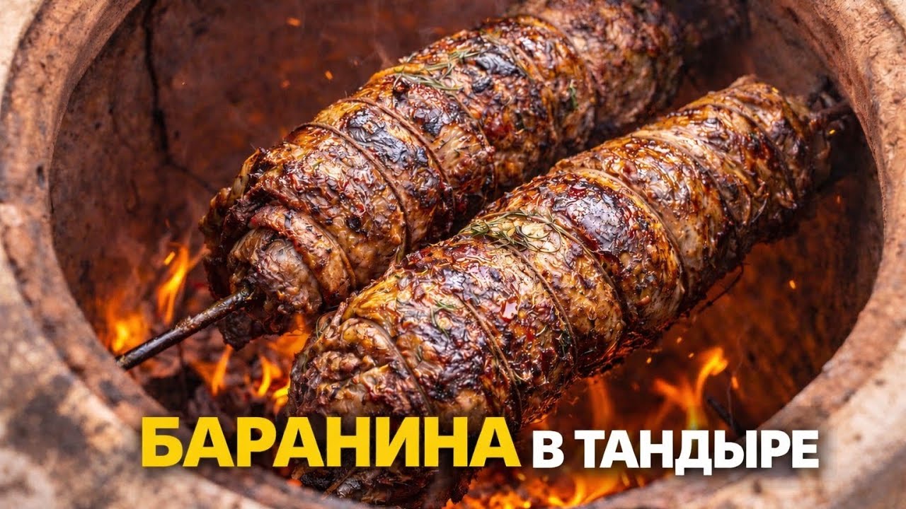 Вот ТАК нужно Готовить РУЛЕТ ИЗ БАРАНИНЫ В ТАНДЫРЕ 🤯