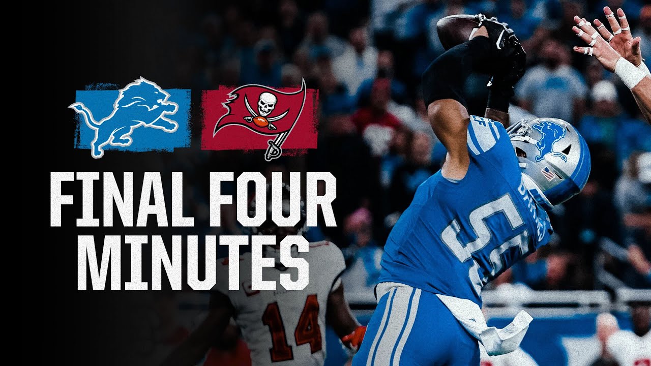Lions Defense CLOSES OUT Divisional Round win | Lions vs. Buccaneers Final four minutes