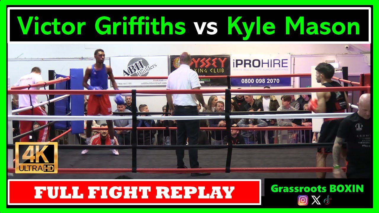 Victor Griffiths vs Kyle Mason - FULL FIGHT - Odyssey Boxing Club Show (25/10/25)