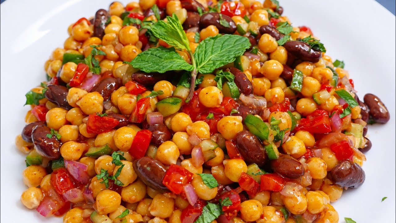 How to make simple chana chaat recipe | Chickpea Salad | chana chaat recipe |Homemade chana chaat