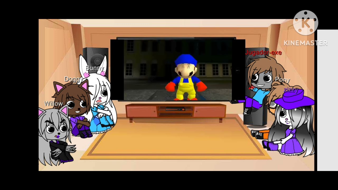 Mis amigos y yo reaccionamos a Mario cinco noches con los animatrónicos 🍝